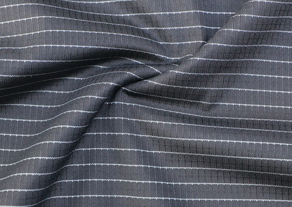 40D/20D Stripe plaid cationic dyeable stretch knit fabric 78%N; 4%T; 18%SP